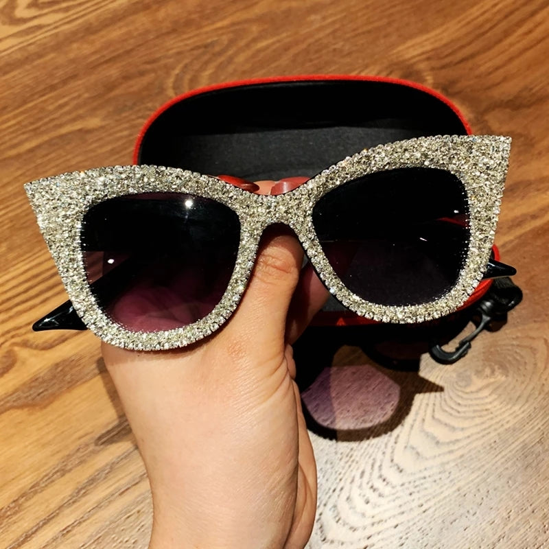 Black Out Bling Glasses